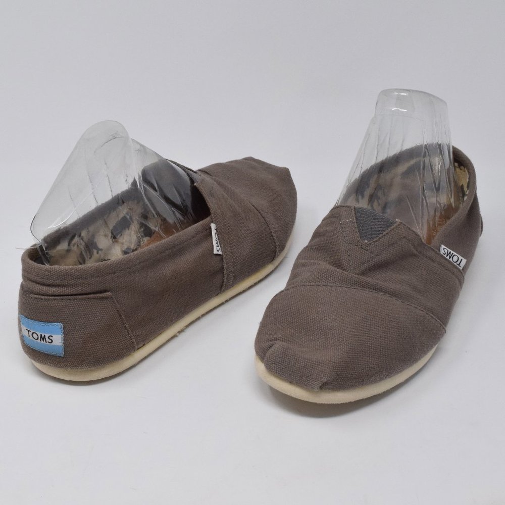Toms Canvas Men 9 Classics Slip On Shoes Casual Unisex Neutral Travel Flat Comfy